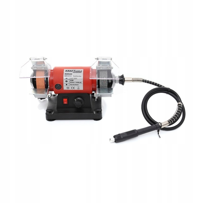 SZLIFIERKA STOŁOWA KAMIENIOWA WIELOFUNKCYJNA 200W MIĘKKI WAŁEK KD544