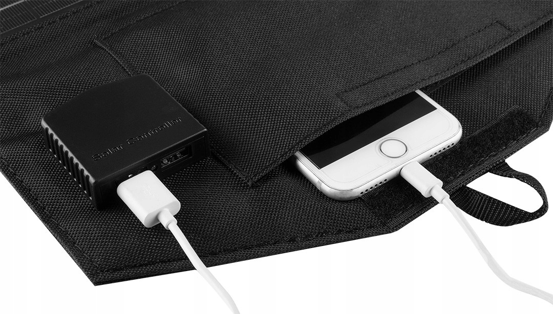 NEO ŁADOWARKA SOLARNA TURYSTYCZNA PANEL SŁONECZNY 15W 2x USB DO TELEFONU