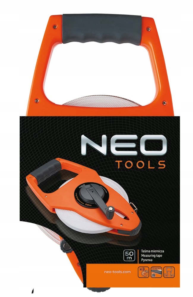 68-050 TAŚMA MIERNICZA 50m PRZESUNIĘTY PUNKT