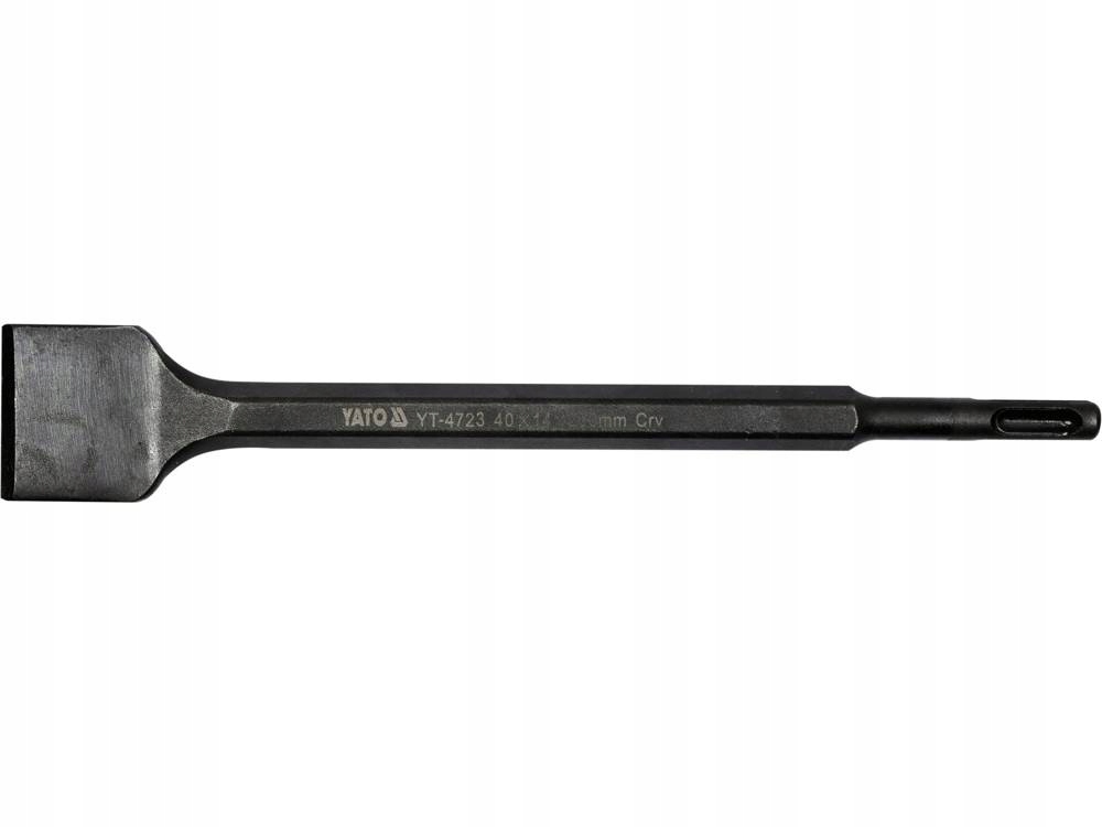 DŁUTO DO BETONU SZEROKIE SDS PLUS 250 MM CRV YATO