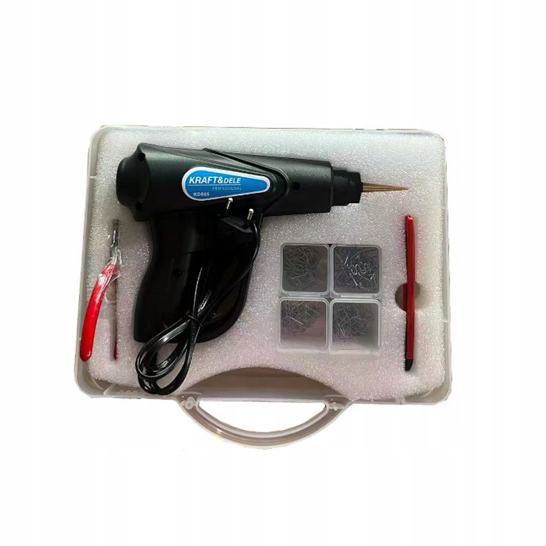 ZSZYWARKA DO PLASTIKU TWORZYWA ZGRZEWARKA SPAWARKA 200 ZSZYWEK 4 WZORY ZEST