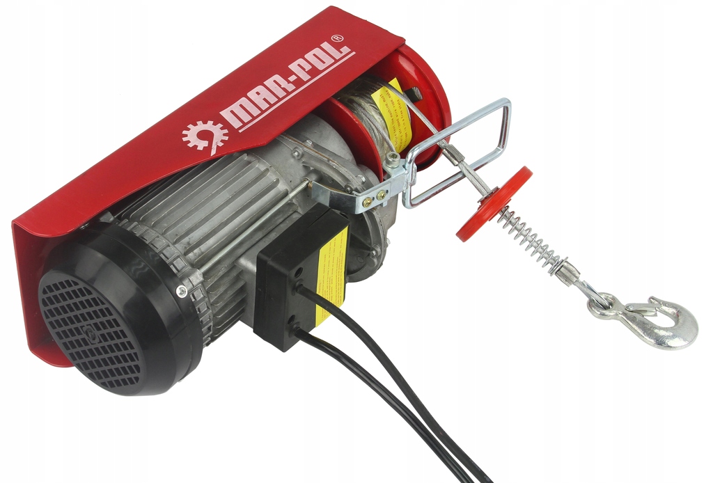 WYCIĄGARKA WCIĄGARKA ELEKTRYCZNA LINOWA YT-300/600 kg 1200W ZBLOCZE M80790
