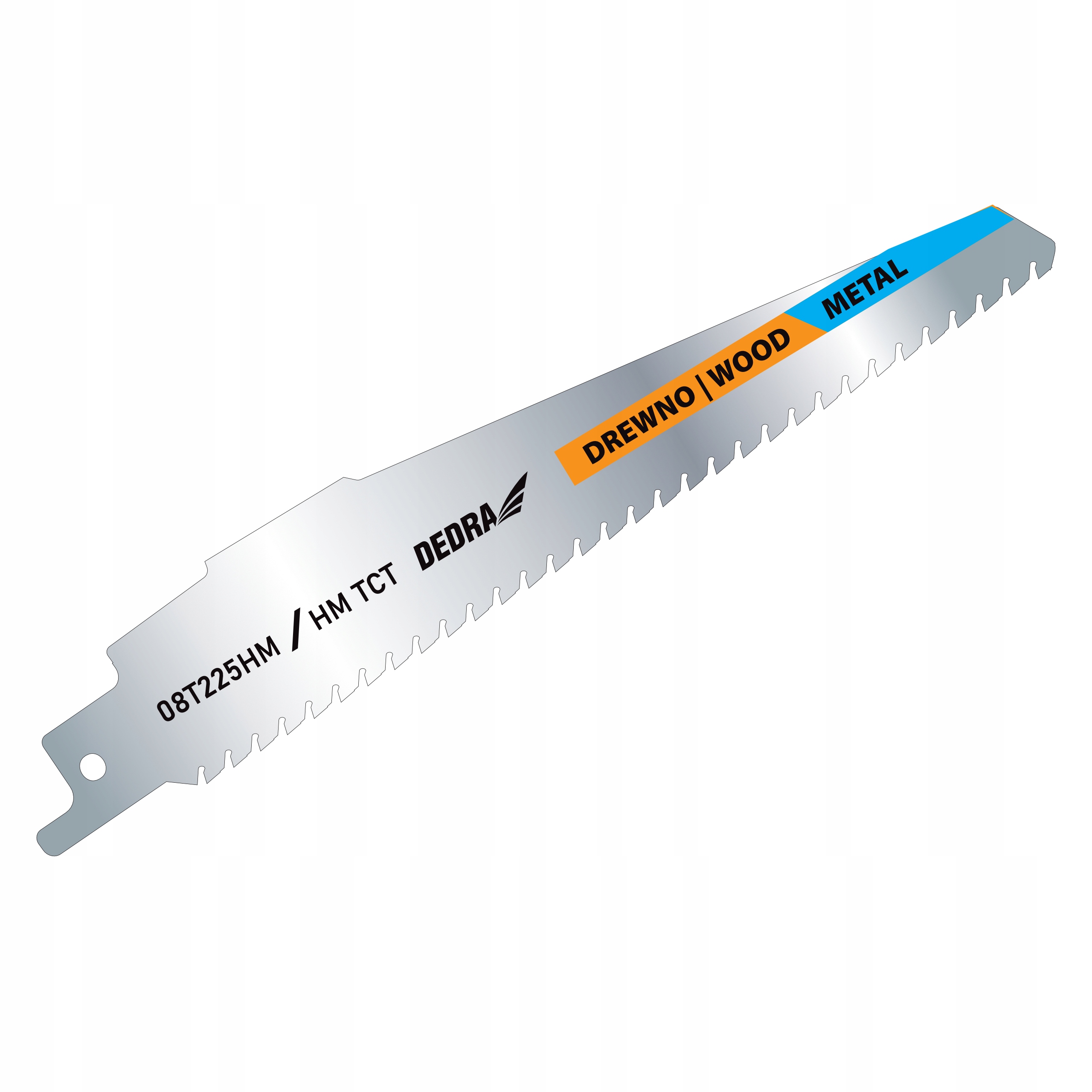 DEDRA BRZESZCZOT DO PIŁY SZABLASTEJ LISICY DO DREWNA METALU 152/125mm HM/TC