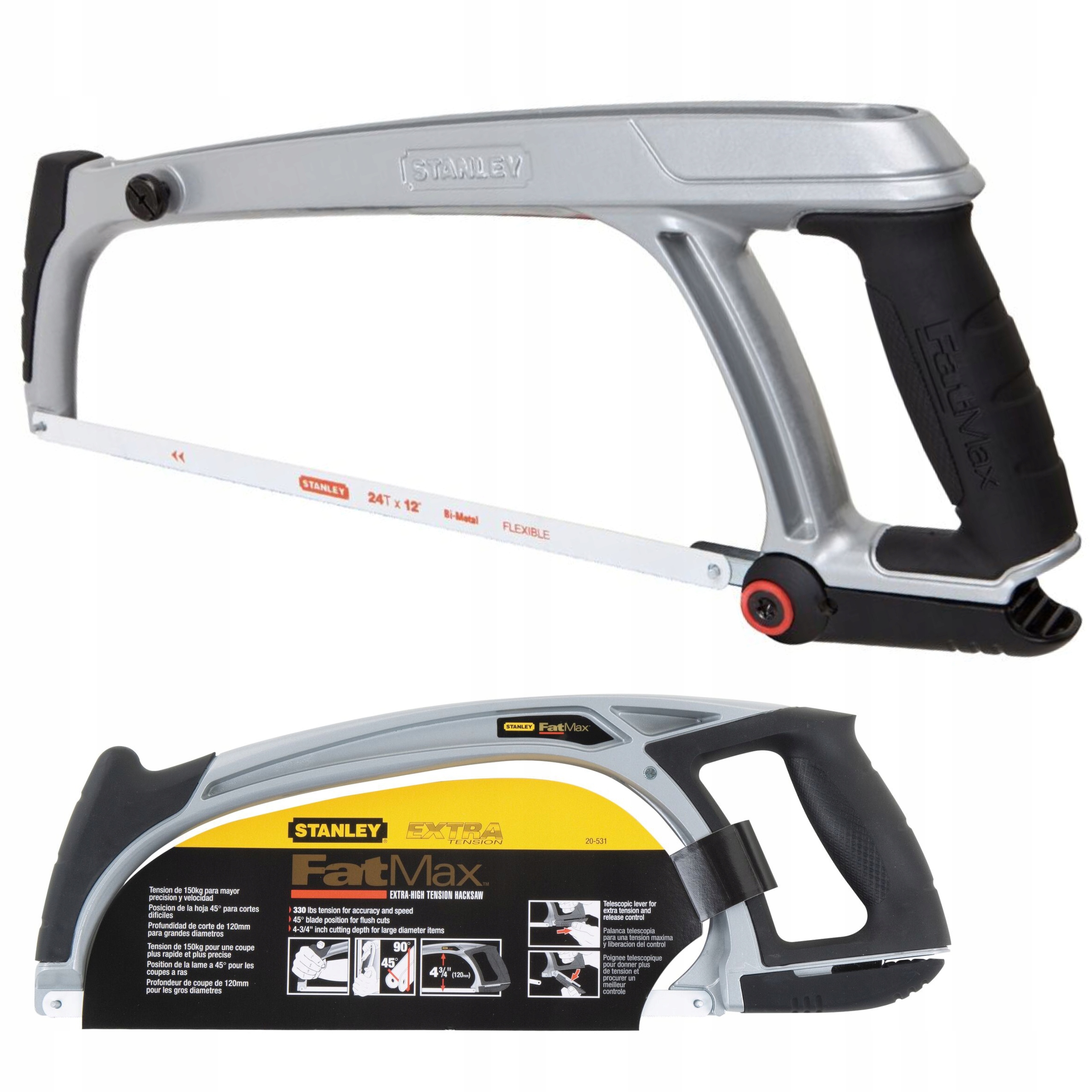 STANLEY PIŁA DO METALU METAL 300mm FATMAX 1-20-531