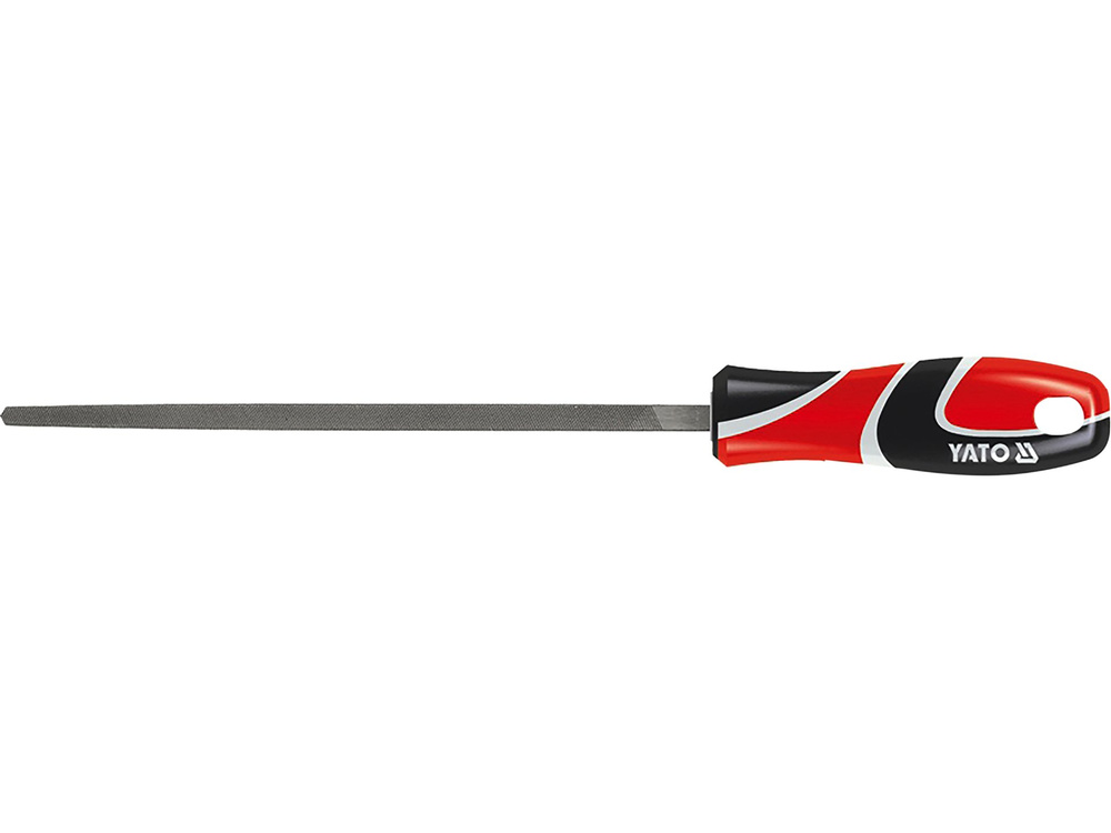 PILNIK DO METALU STALOWY T12 KWADRATOWY 300MM PÓŁGŁADZIK RĘKOJEŚĆ YT-6191