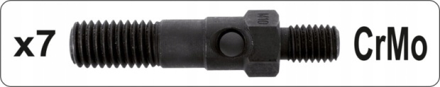 YATO NITOWNICA RĘCZNA NITONAKRĘTEK ZESTAW 360mm M3-M12 7 ELEMENTÓW YT-36128