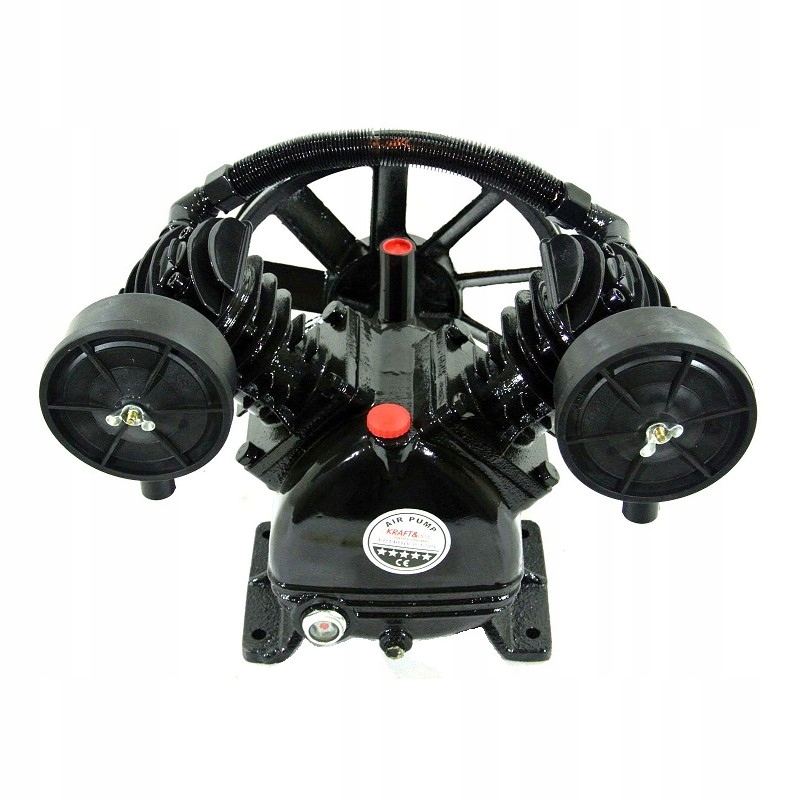 KOMPRESOR OLEJOWY POMPA SPRĘŻARKA POWIETRZA 4KW 2 TŁOKI V2090 600L/MIN 1404