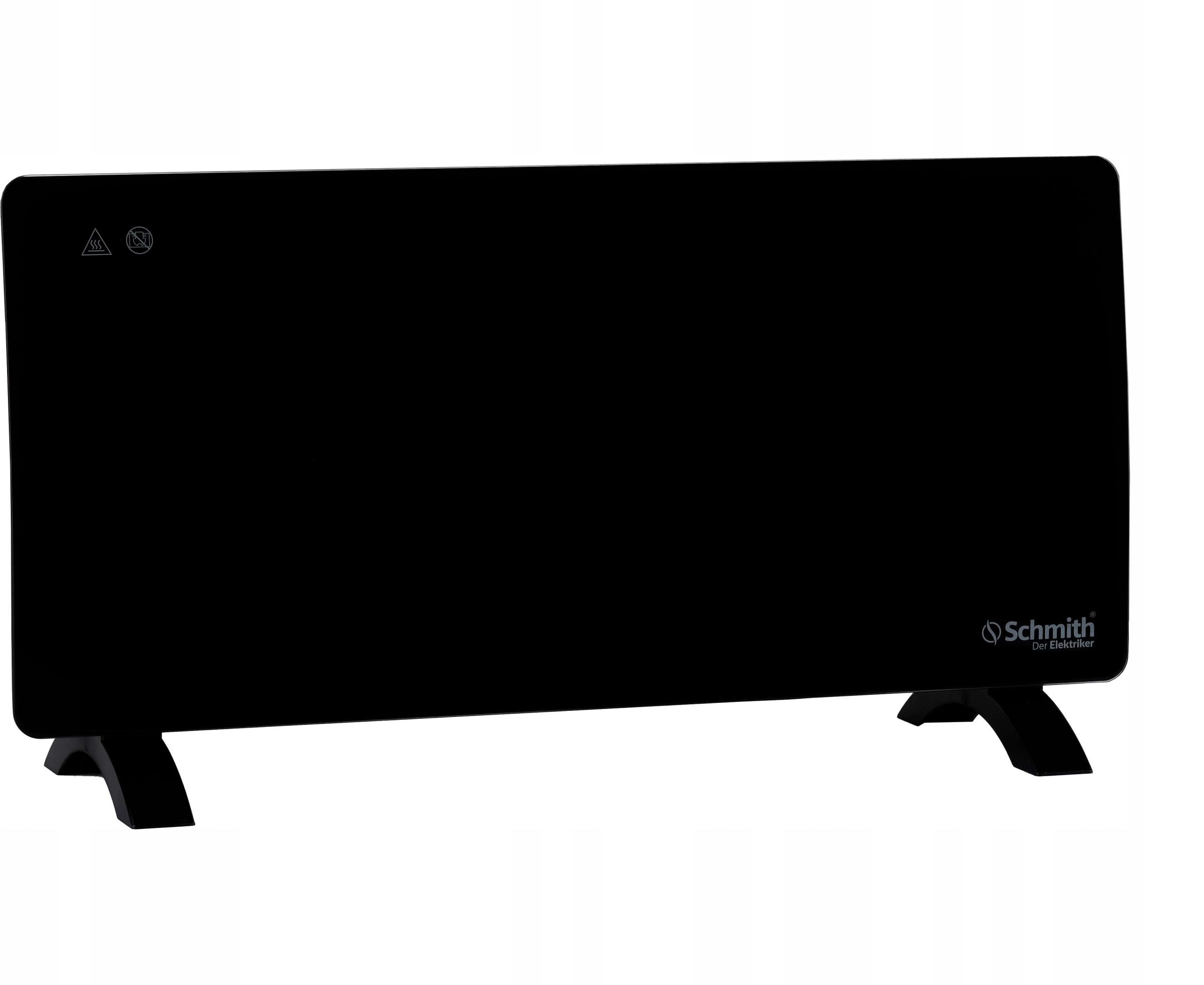 SCHMITH GRZEJNIK KONWEKTOROWY CZARNY 2000W WIFI + PILOT TIMER LCD