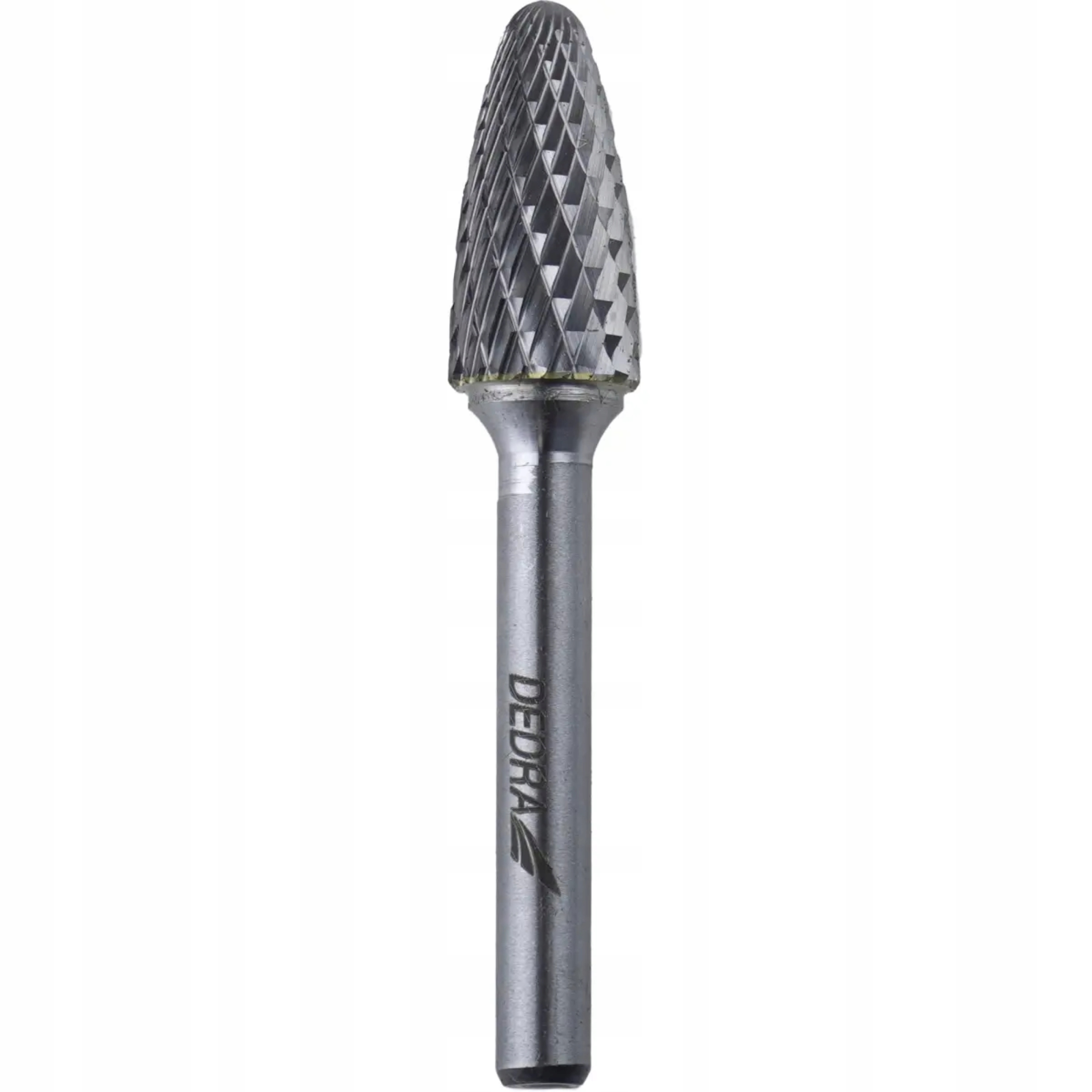 DEDRA FREZ TRZPIENIOWY OSTROŁUKOWY ZAOKRĄGLONY F12x25mm TRZPIEŃ 6MM 07F653