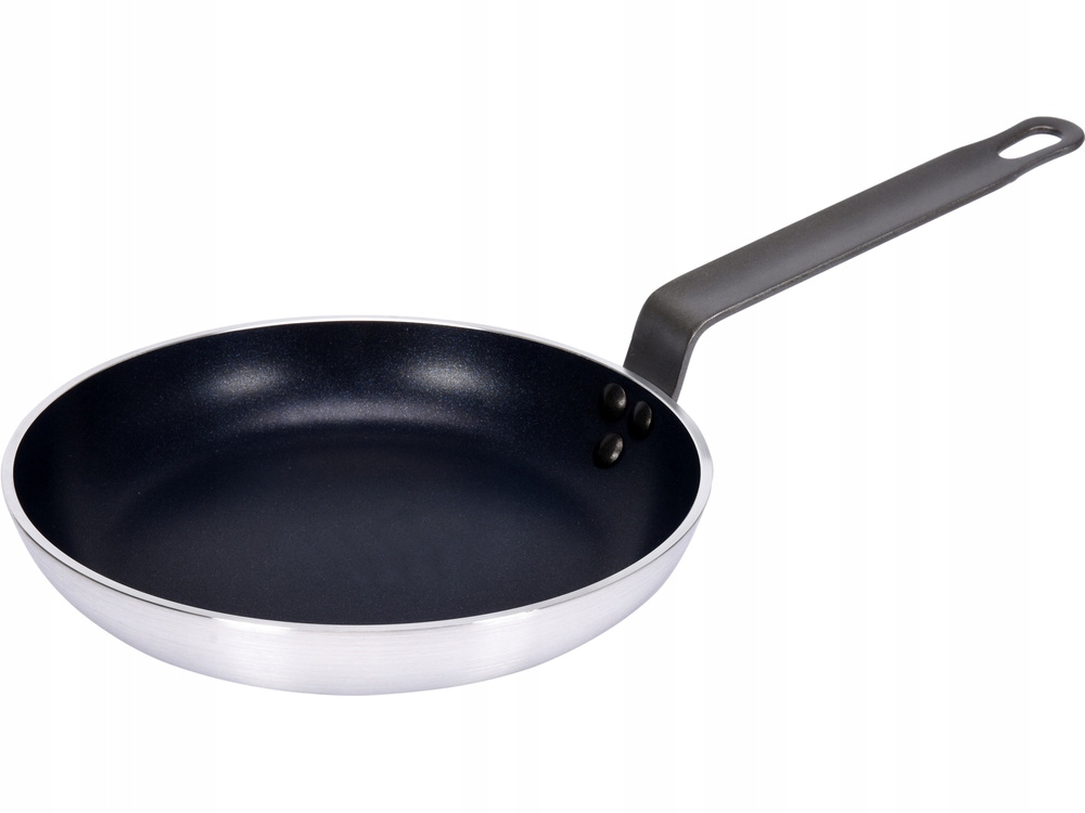 YATO TRADYCYJNA ALUMINIOWA PATELNIA NA INDUKCJĘ Z POWŁOKĄ PTFE 280MM 00161