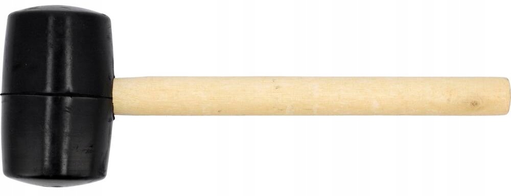 VOREL MŁOTEK GUMOWY 700G TRZONEK LAKIER DREWNIANY 33900 OBUCH 70MM VOREL