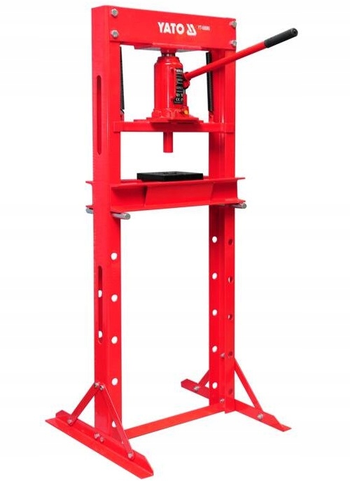 YATO PRASA HYDRAULICZNO PNEUMATYCZNA 12T TON WARSZTATOWA Z SIŁOWNIKIEM