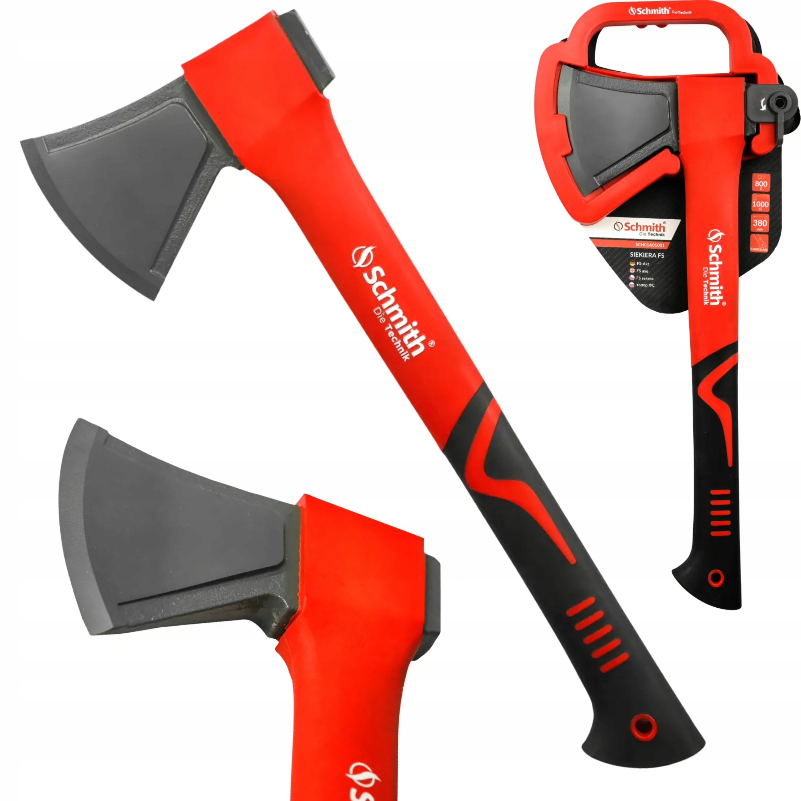 SCHMITH SIEKIERA Z NYLONOWYM TRZONKIEM FS 1000g 38cm SCH01A01001