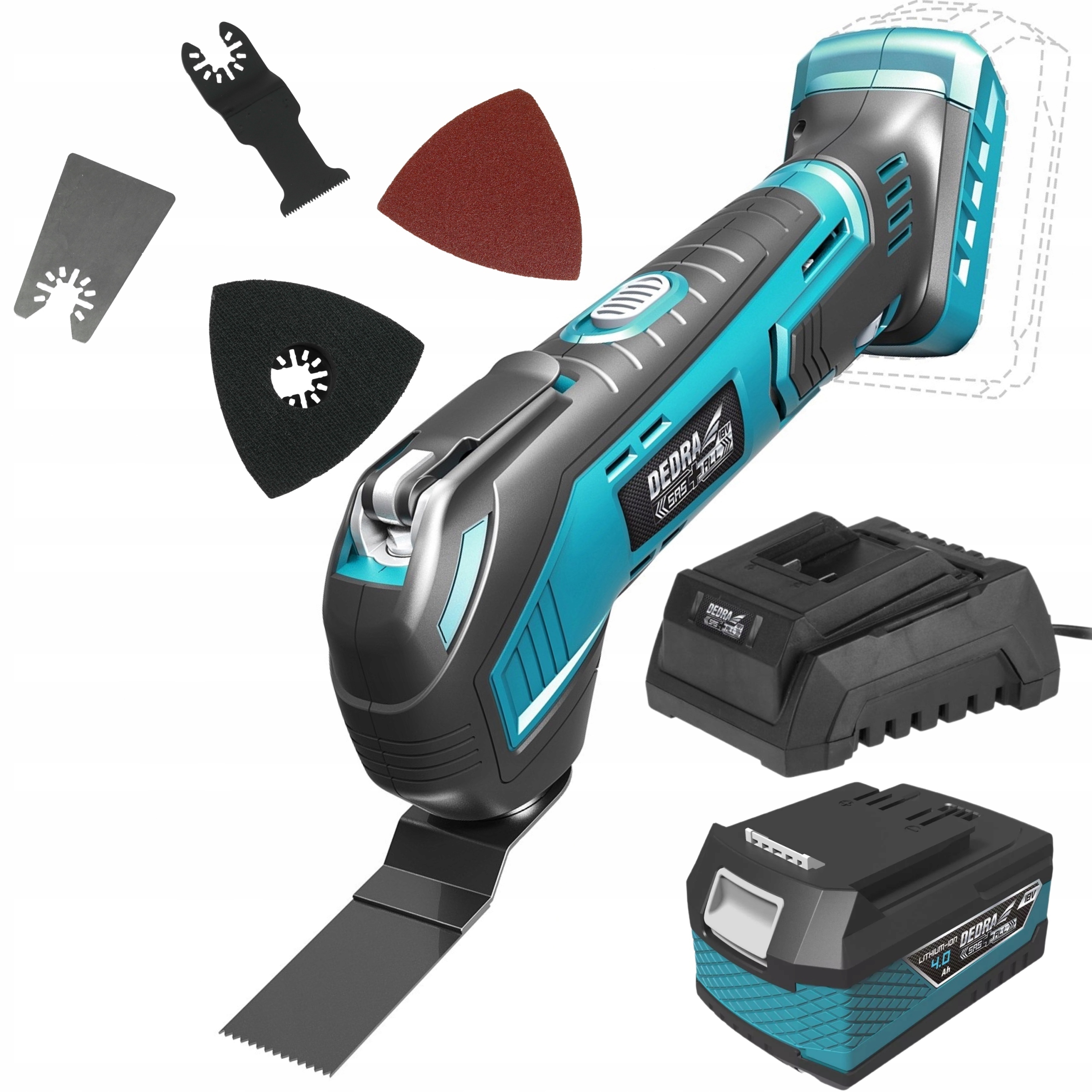 DEDRA URZĄDZENIE WIELOFUNKCYJNE MultiTool 18V +4Ah