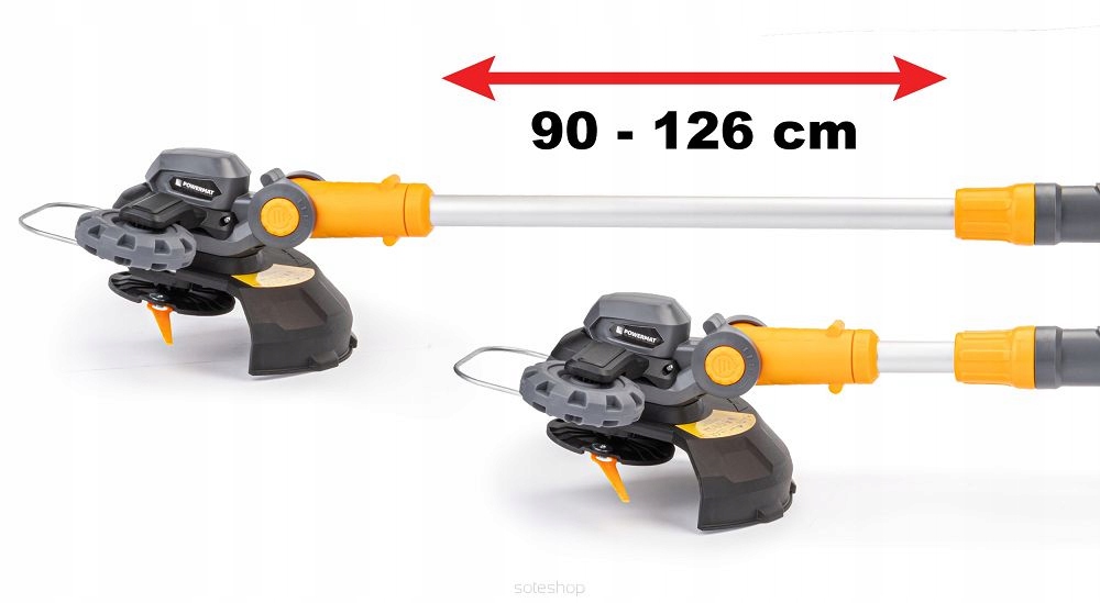 PODKASZARKA AKUMULATOROWA KOSA TRAWY OGRODOWA WYKASZARKA 20V +2Ah +12 NOŻY