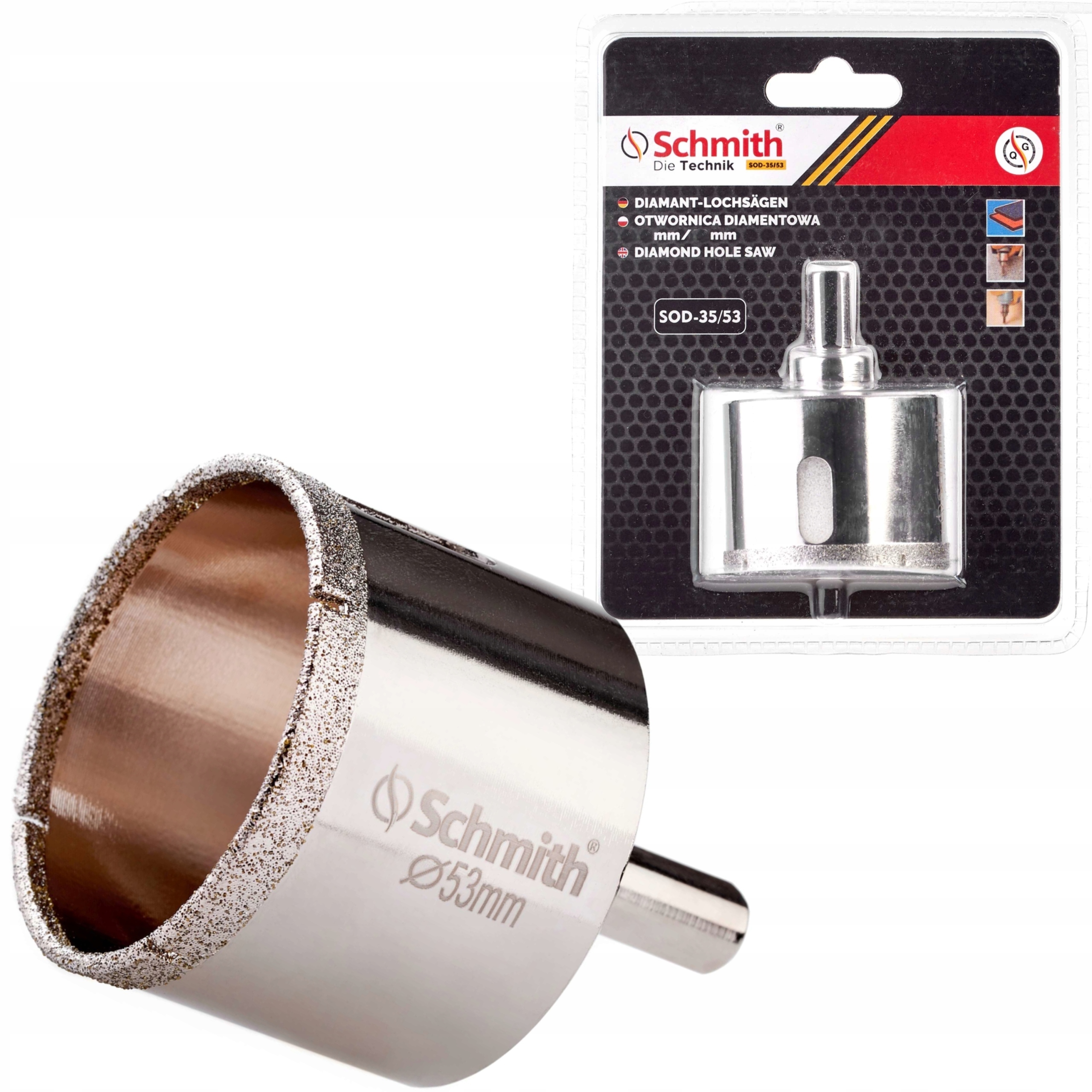 SCHMITH OTWORNICA DIAMENTOWA 53 MM GRES PŁYTKI