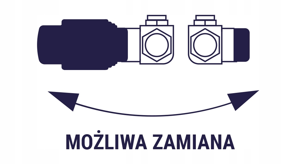 ZAWÓR TERMOSTATYCZNY DO GRZEJNIKA OSIOWY BIAŁY
