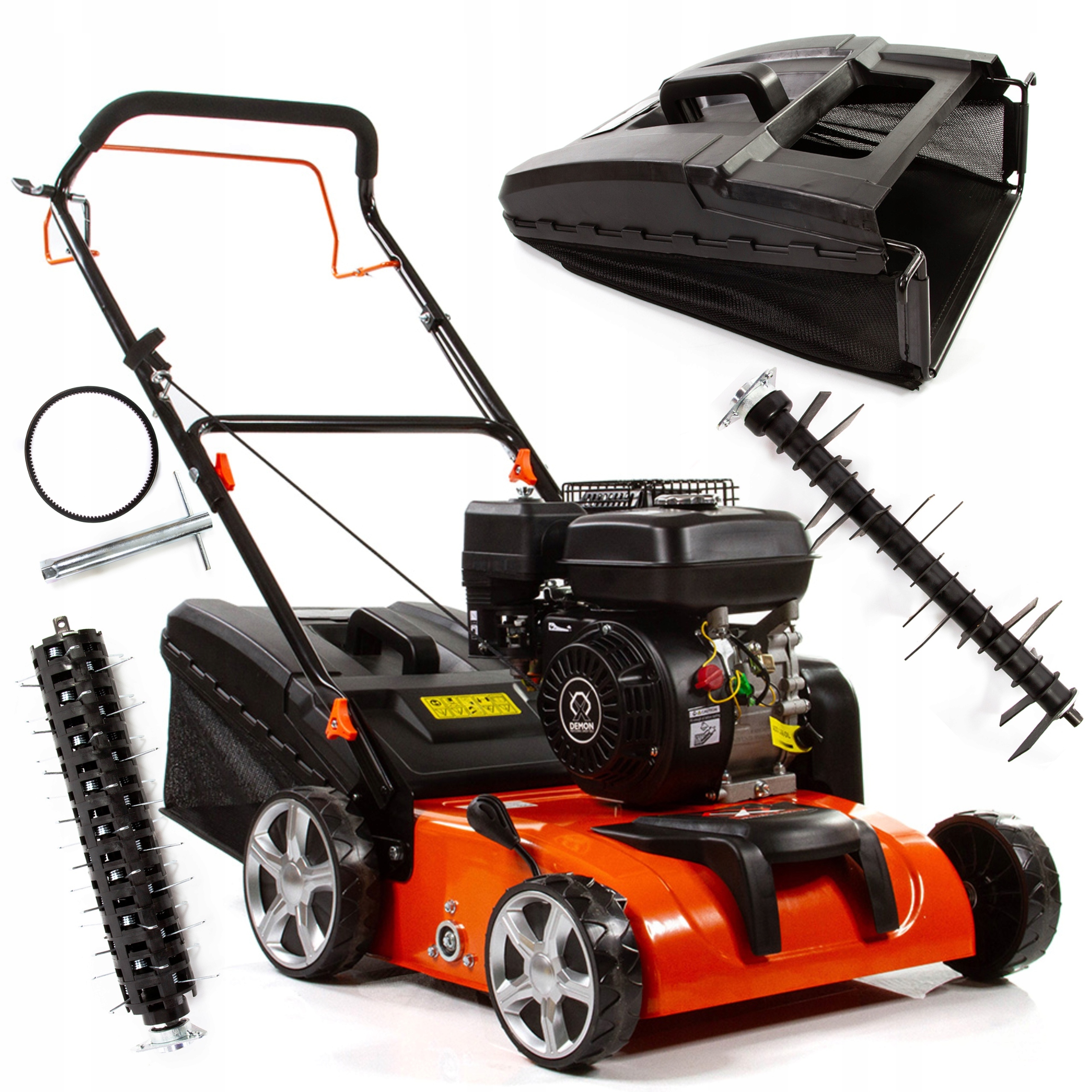 AERATOR SPALINOWY WERTYKULATOR KULTYWATOR TRAWY TRAWNIKA 10KM 40CM DEMON