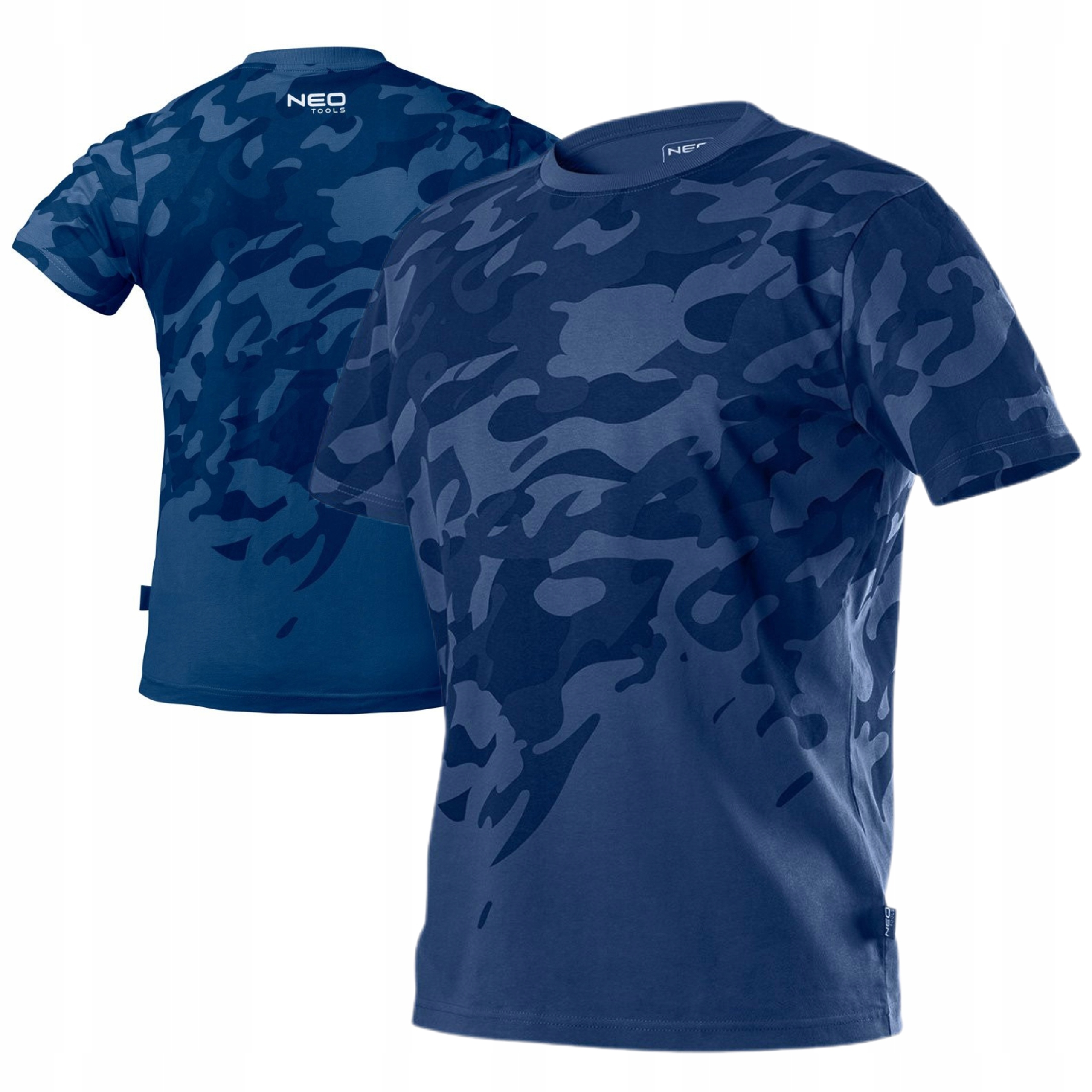 T-shirt ROBOCZY Camo Navy KOSZULKA 81-603-M NEO