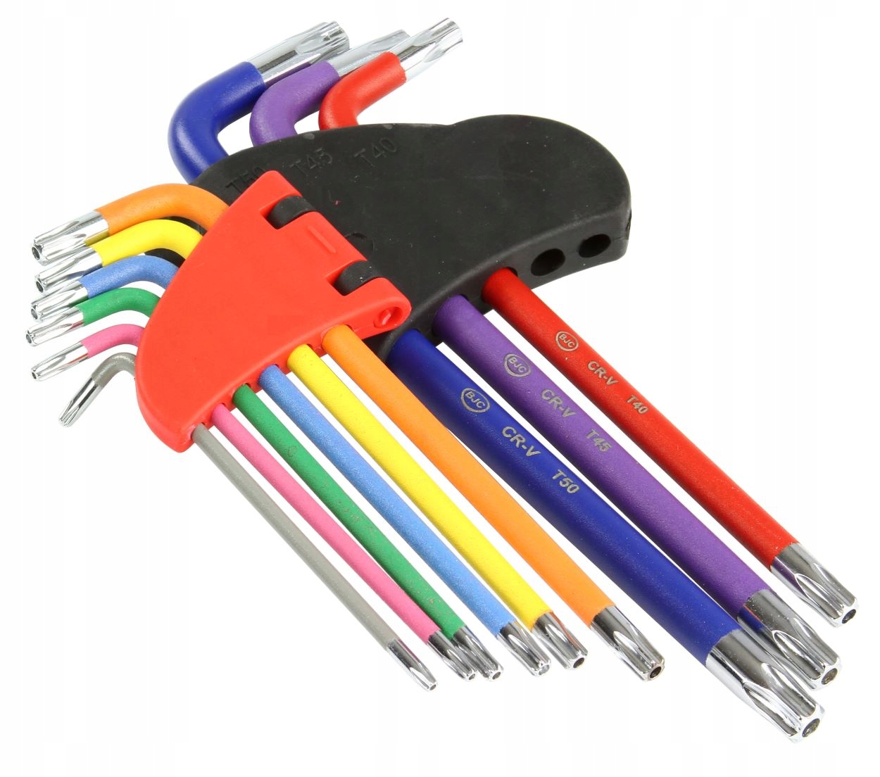 BJC KLUCZE IMBUSOWE TORX DŁUGIE T10-T50 9PCS CrV M66441