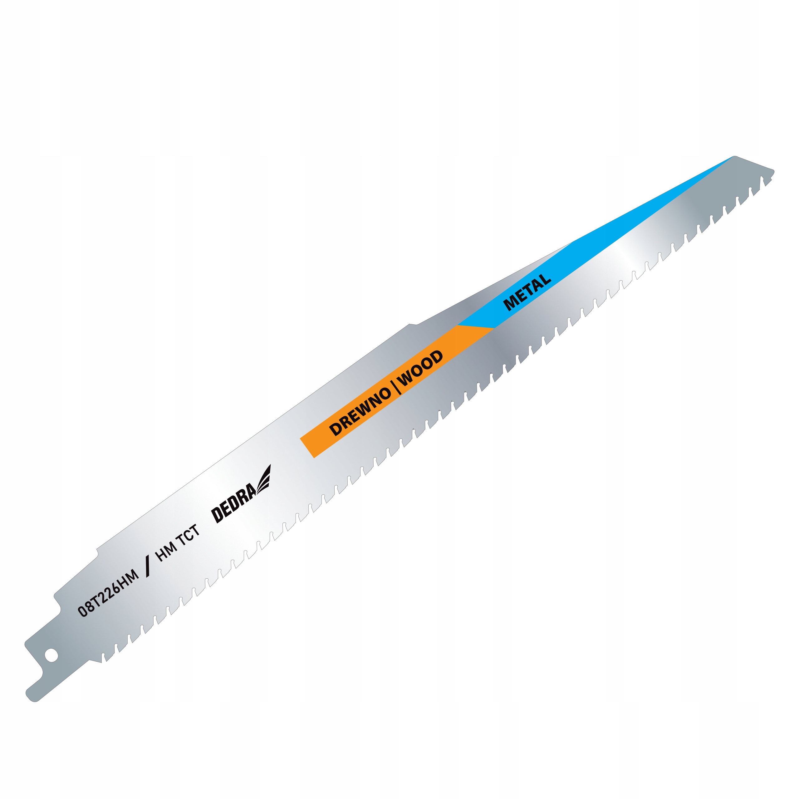 DEDRA BRZESZCZOT PIŁY SZABL LISICY WIDIA DO DREWNA METALU 228/200mm HM/TC