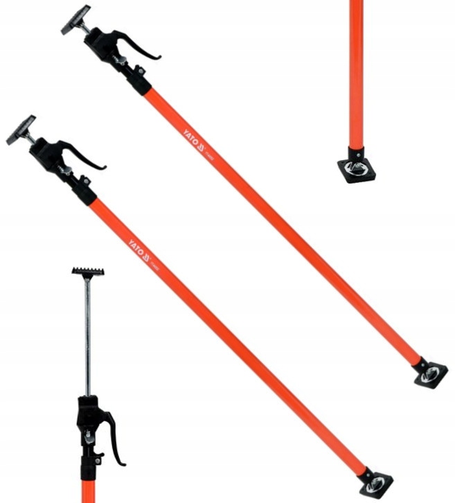 PODPORA SUFITOWA TELESKOPOWA 2szt. ROZPIERAKI DO PŁYT GK 125-290cm 2x