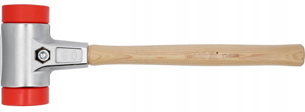 YATO MŁOTEK BRUKARSKI 80MM 2870G HIKOROWY TRZONEK OBUCH UPE YT-45484