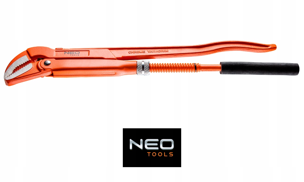NEO TOOLS ODKUWANY KLUCZ DO RUR TYP '45' 535mm 2.0' DIN5234 NEO 02-128