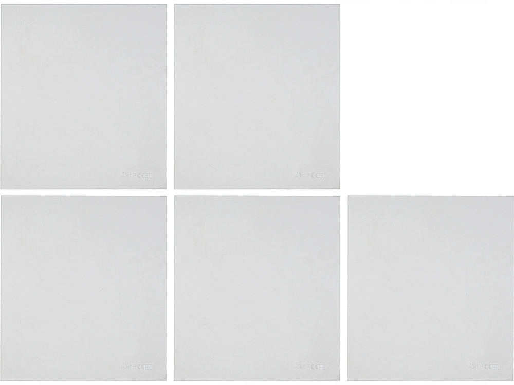 YATO ZESTAW 5szt SZYBKI ZEWNĘTRZNE DO PRZYŁBICY YT-73934 136x121mm YT-73935