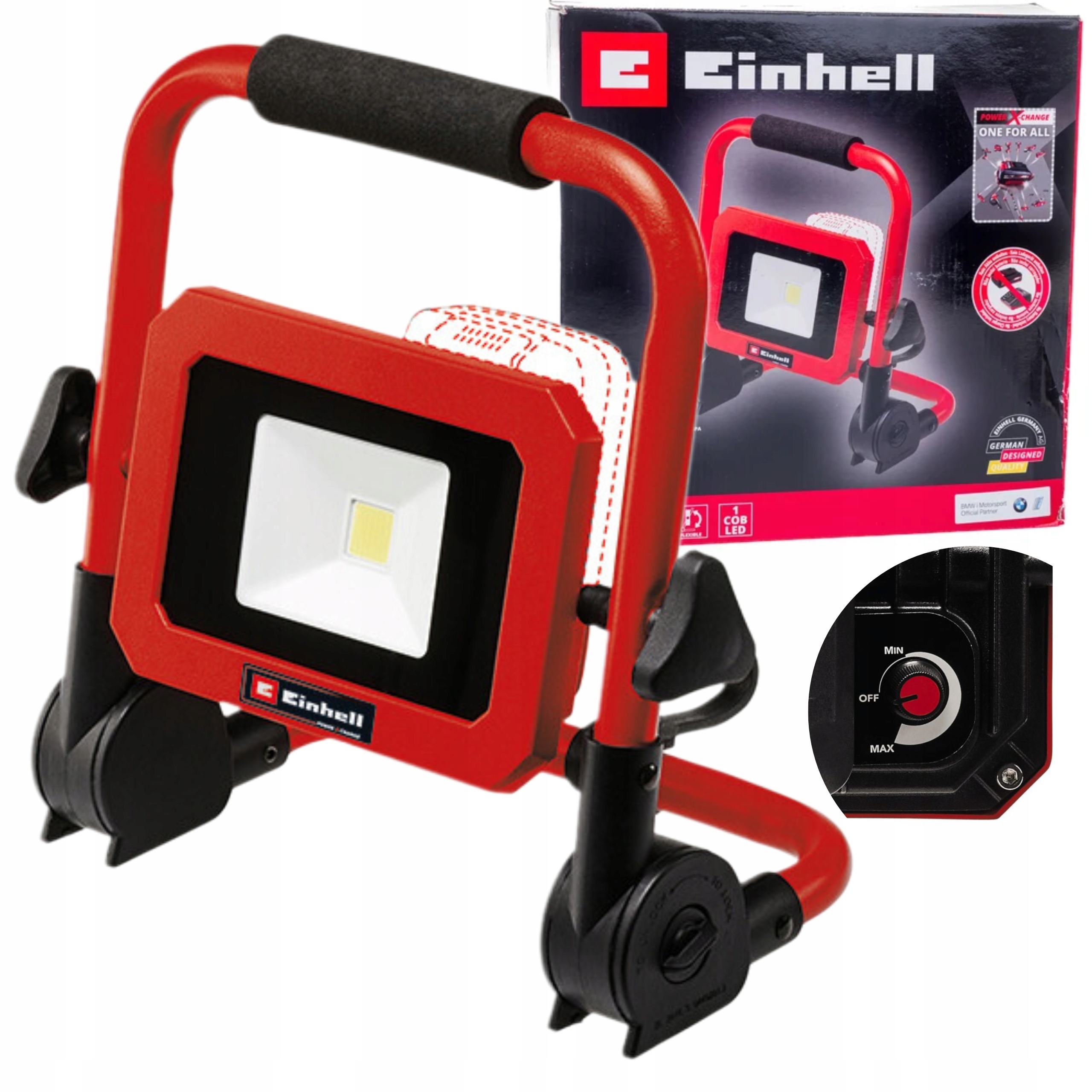 EINHELL LAMPA AKUMULATOROWA 18V 1800lm 360 STOPNI TC-CL 18/1800 LI–Solo