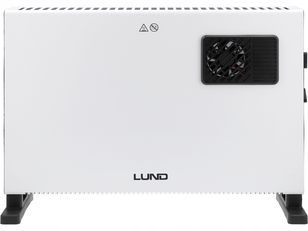 LUND GRZEJNIK KONWEKTOROWY ELEKTRYCZNY WENTYLATOR 2 TRYBY 1250W 2000W 68650