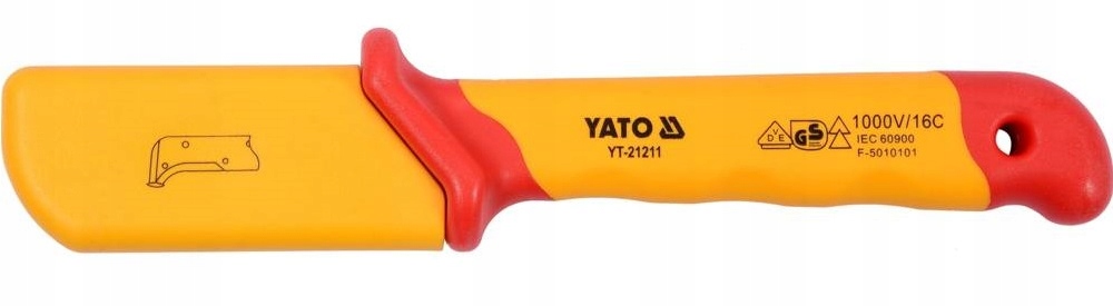 YATO NÓŻ DEMONTAŻOWY VDE DLA ELEKTRYKÓW 38X155MM