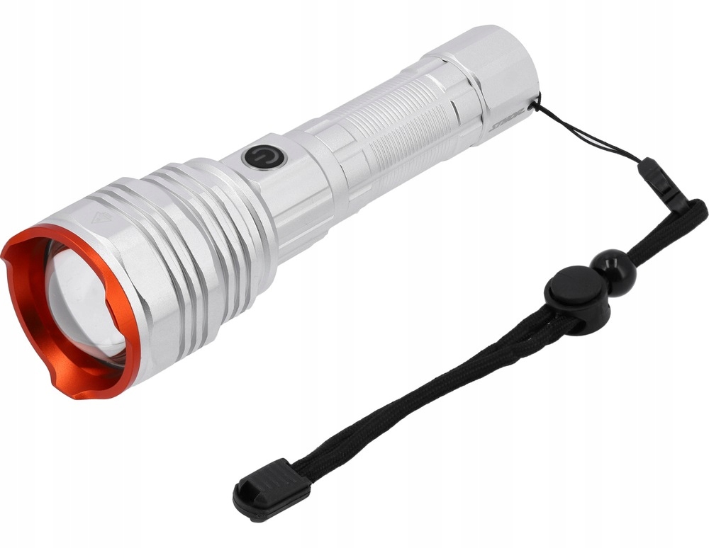 LATARKA KLASYCZNA AKUMULATOROWA 50W 4500LM 4-TRYBY LED ALUMINIUM 88556