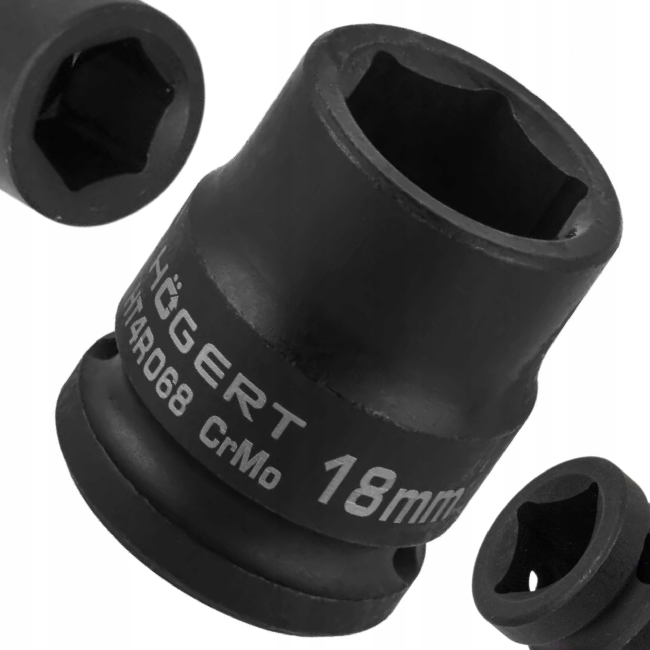 HOGERT NASADKA UDAROWA 1/2" 18MM KRÓTKA GŁOWICA SZEŚCIOKĄTNA HT4R068