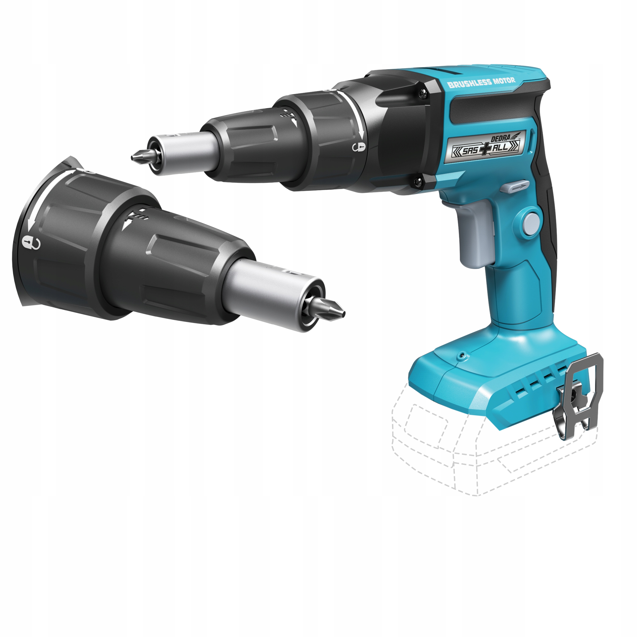 DEDRA WKRĘTARKA AKUMULATOROWA 18V REGIPS + 4Ah