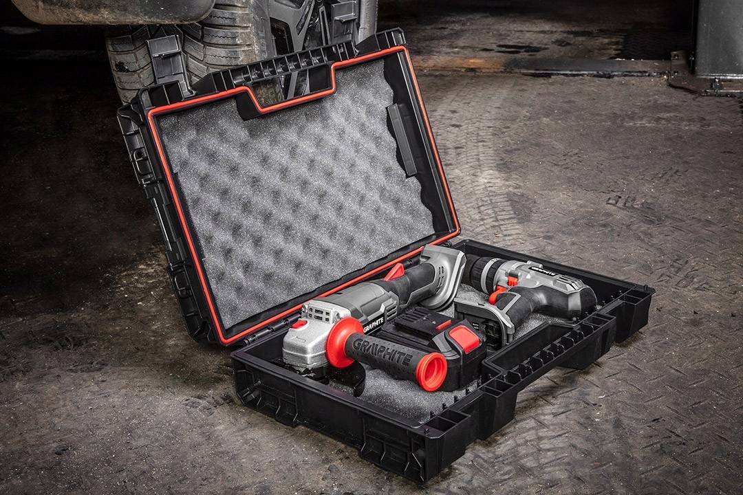 GRAPHITE SKRZYNIA SKRZYNKA NA ELEKTRONARZĘDZIA 11L 448x322x126mm 58GE102