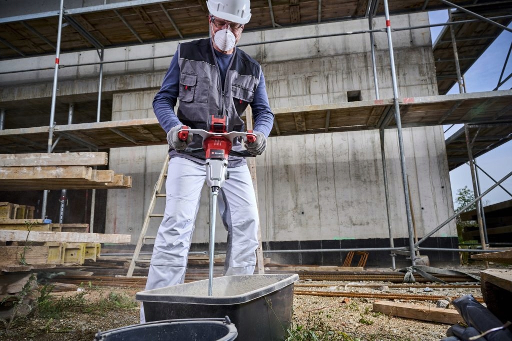 EINHELL MIESZADŁO 120mm M14 2 BIEGI BEZSZCZOTKOWY 18V P-MX 18-2 Li BL Solo