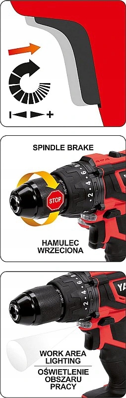 YATO WIERTARKO-WKRĘTARKA UDAROWA 18V YT-82787