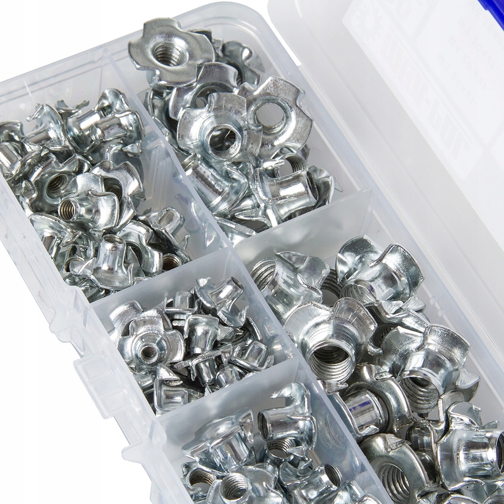 ZESTAW NAKRĘTEK PAZURKOWYCH 90 ELEMENTÓW MAR-POL M66479