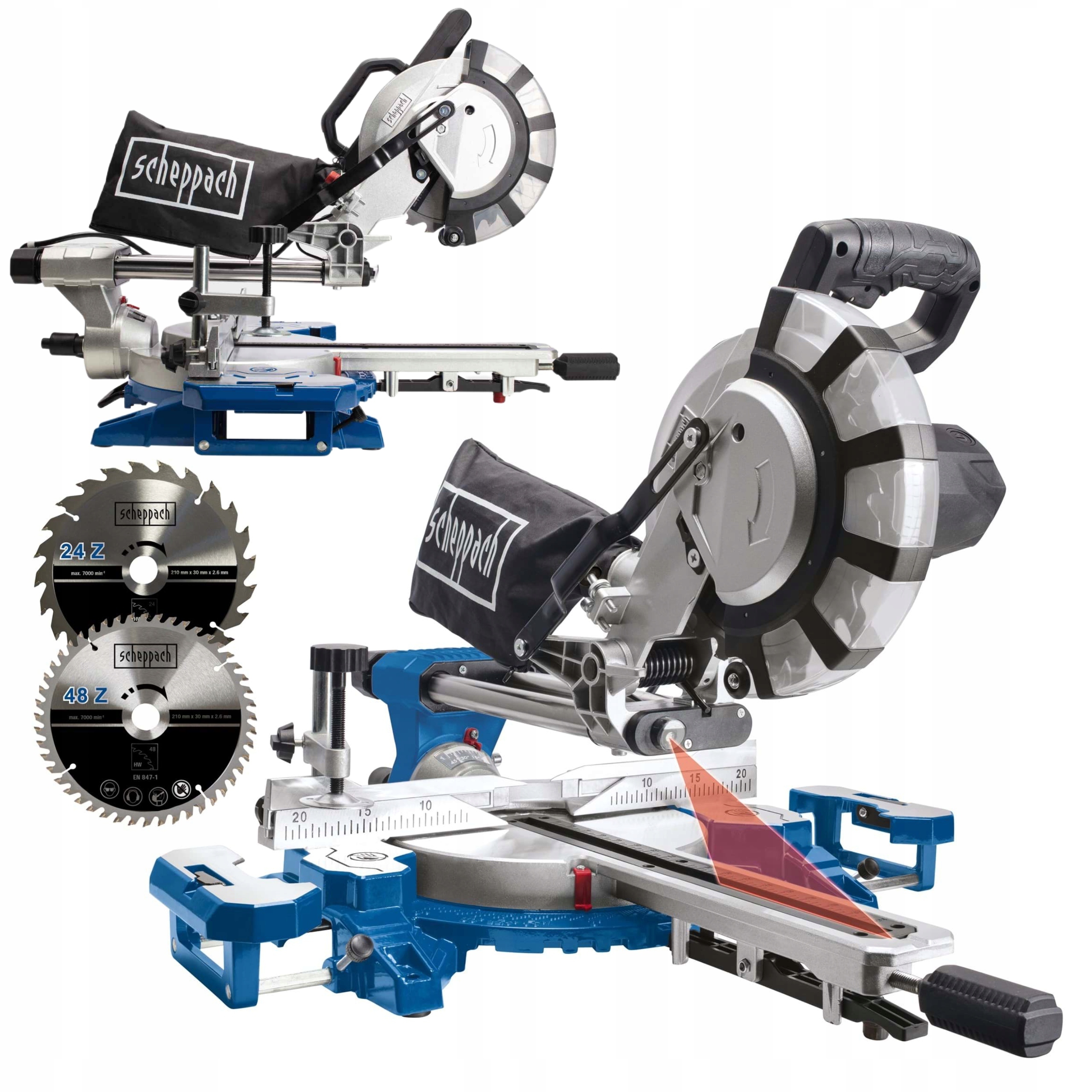 SCHEPPACH PIŁA UKOŚNA ukosowa z przesuwem HM216SPX