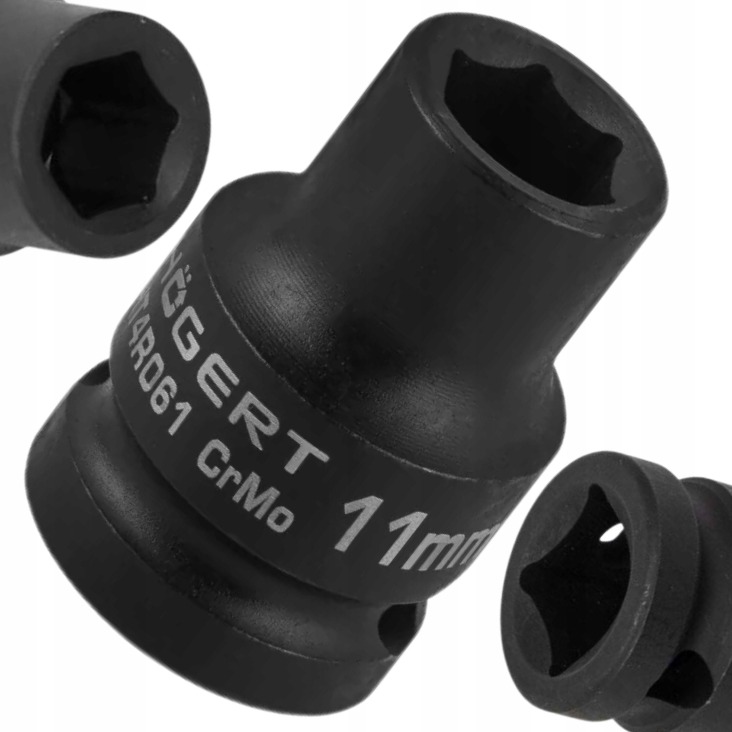 HOGERT NASADKA UDAROWA 1/2" 11MM KRÓTKA GŁOWICA SZEŚCIOKĄTNA HT4R061