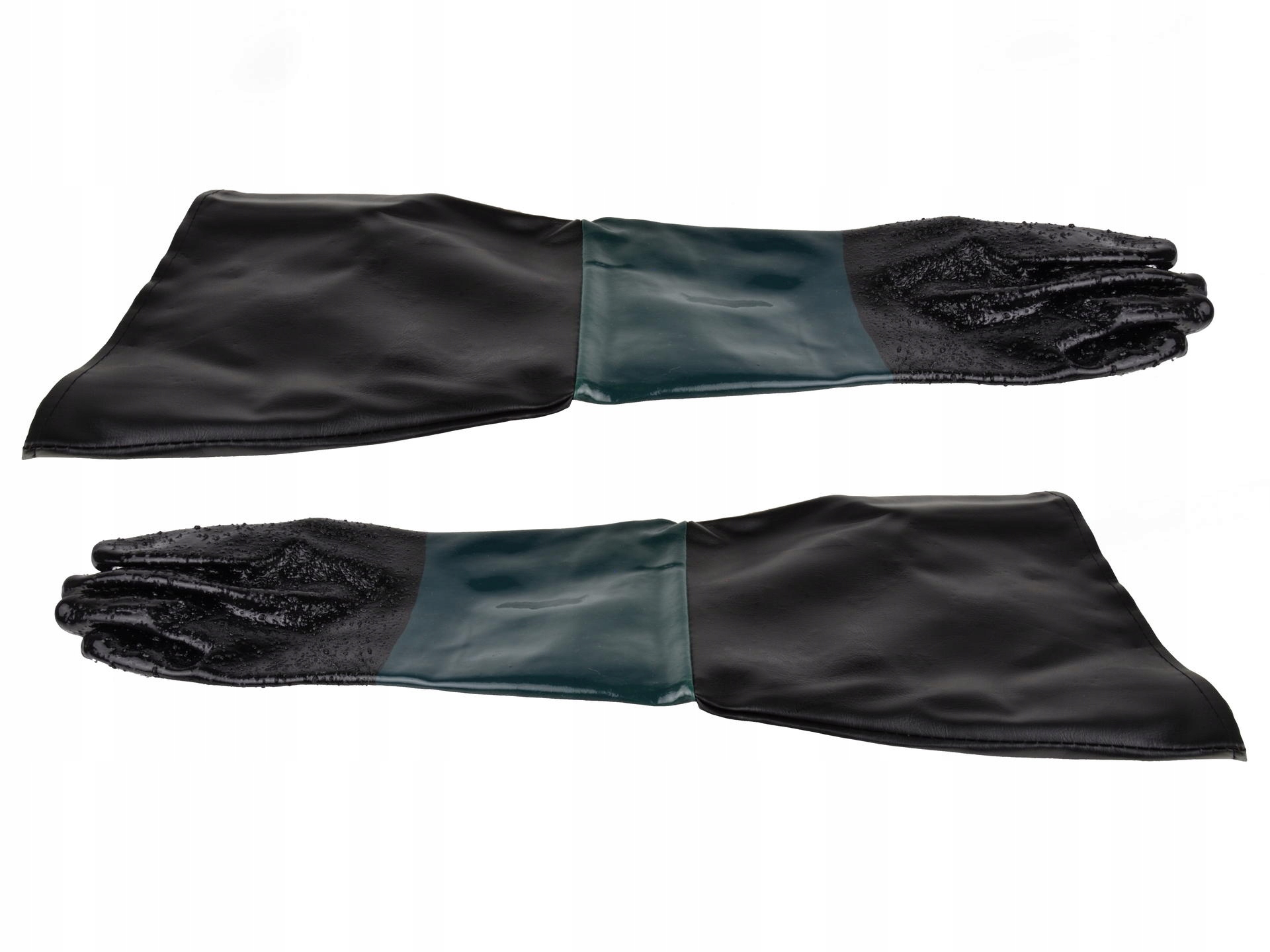 GEKO DŁUGIE OCHRONNE RĘKAWICE DO PIASKOWANIA RĘKAWY OCHRONNE PIASKARK 02028