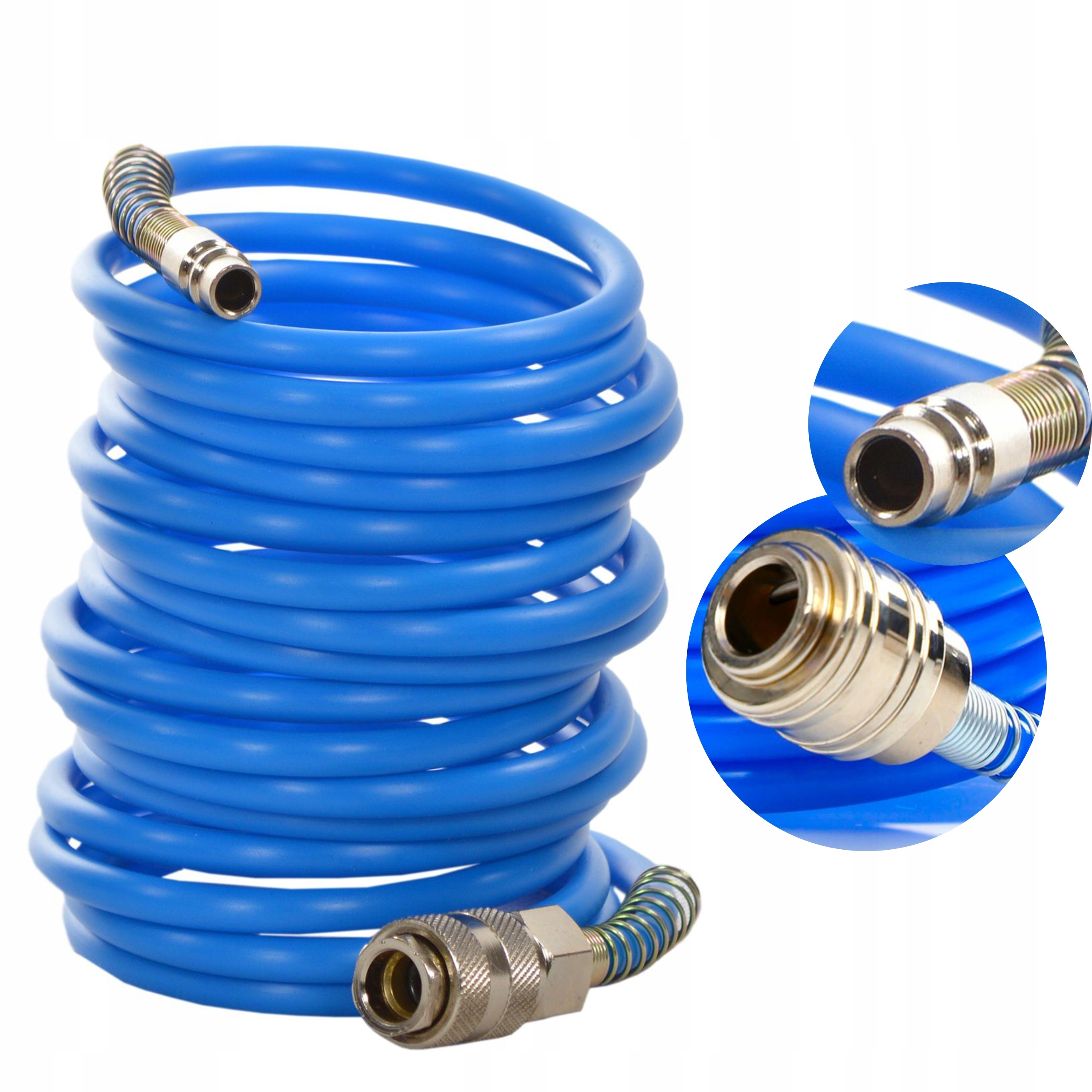 KRAFT&DELE WĄŻ SPIRALNY PNEUMATYCZNY 5x8mm 10M DO KOMPRESORA KD675