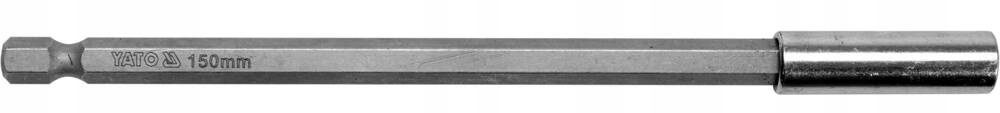YATO UCHWYT DO BITÓW KOŃCÓWEK 1/4 X 150MM ZE STALI 40CR Z MAGNESEM YT-04681