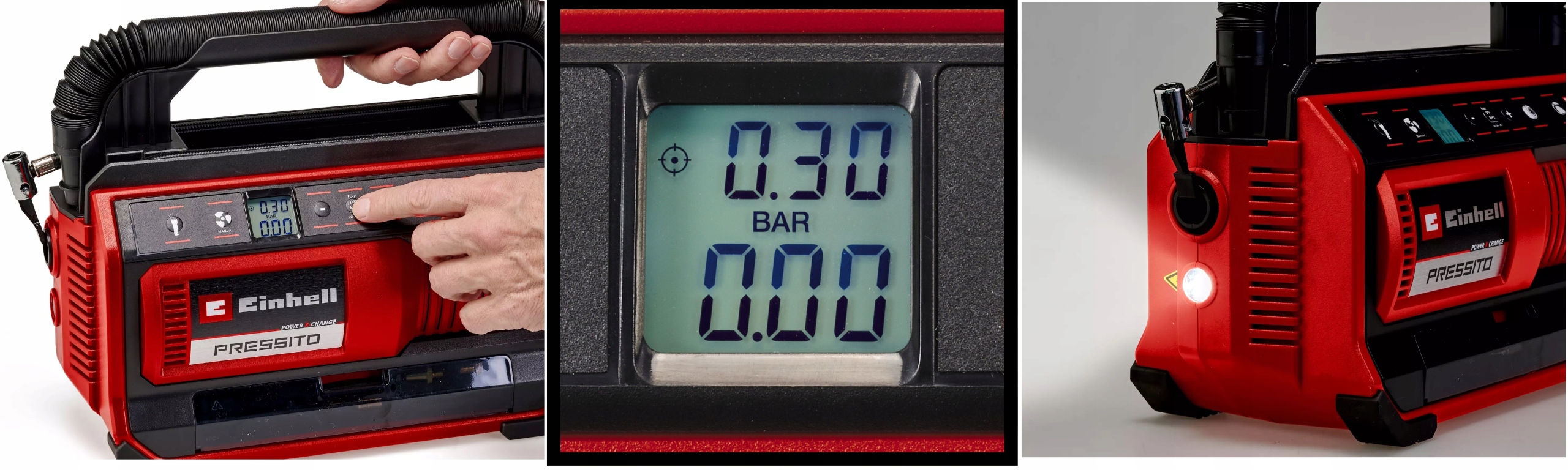 EINHELL SPRĘŻARKA KOMPRESOR HYBRYDOWY Solo PRESSITO 18/25 X-CHANGE 4020430