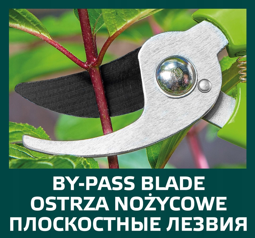 VERTO SEKATOR OGRODOWY UNIWERSALNY 185 MM ŚREDNICA CIĘCIA 10 MM 15G200