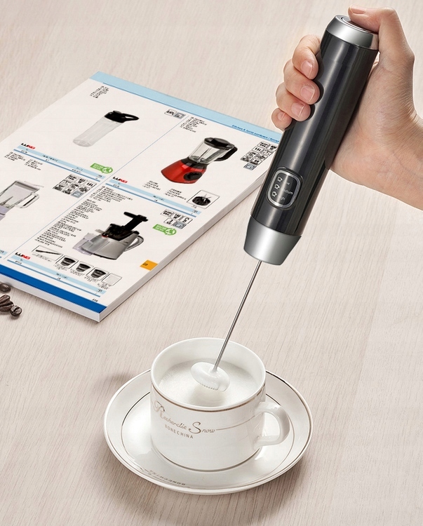 LUND BEZPRZEWODOWY ELEKTRYCZNY SPIENIACZ DO MLEKA KAWY ŁADOWANIE USB 68477