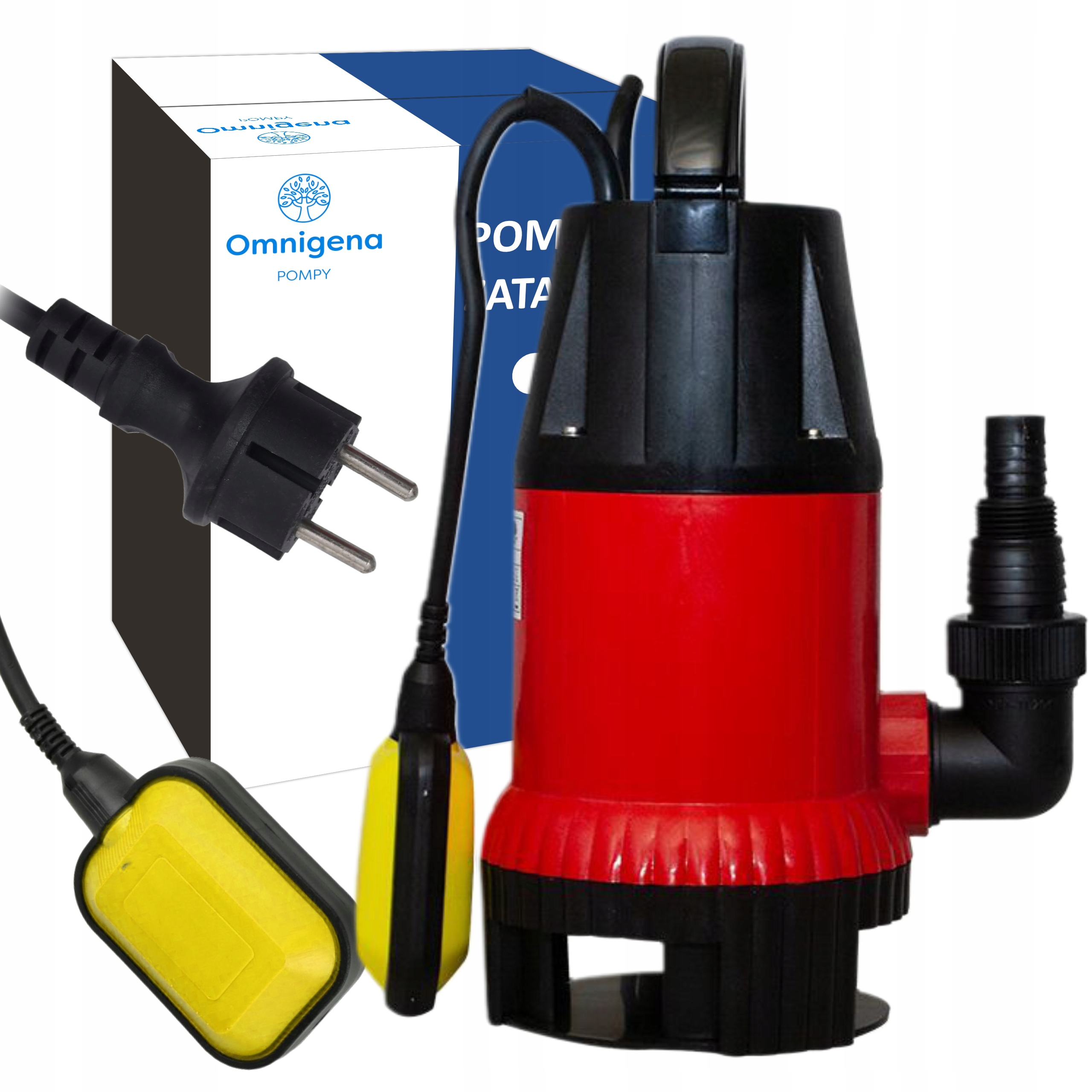 OMNIGENA TP 400 POMPA ZATAPIALNA 230V 400W PŁYWAK DO WODY CZYSTEJ I BRUDNEJ