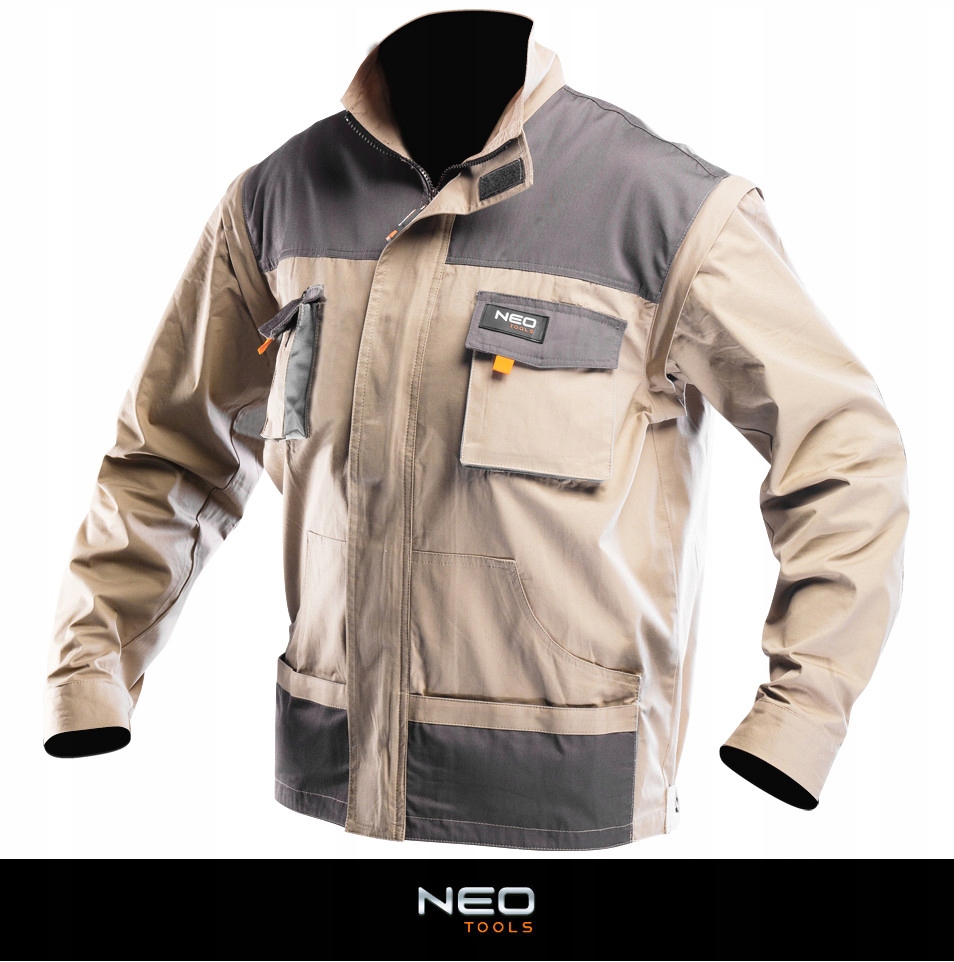 BLUZA ROBOCZA BAWEŁNA 2w1 BEZRĘKAWNIK 81-310 r. S/48 NEO