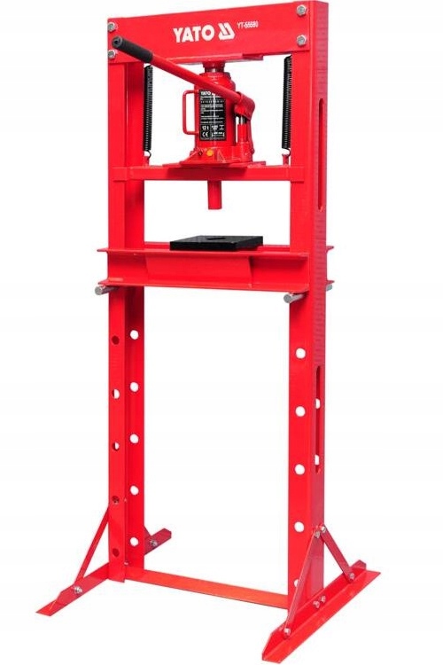 YATO PRASA HYDRAULICZNO PNEUMATYCZNA 12T TON WARSZTATOWA Z SIŁOWNIKIEM